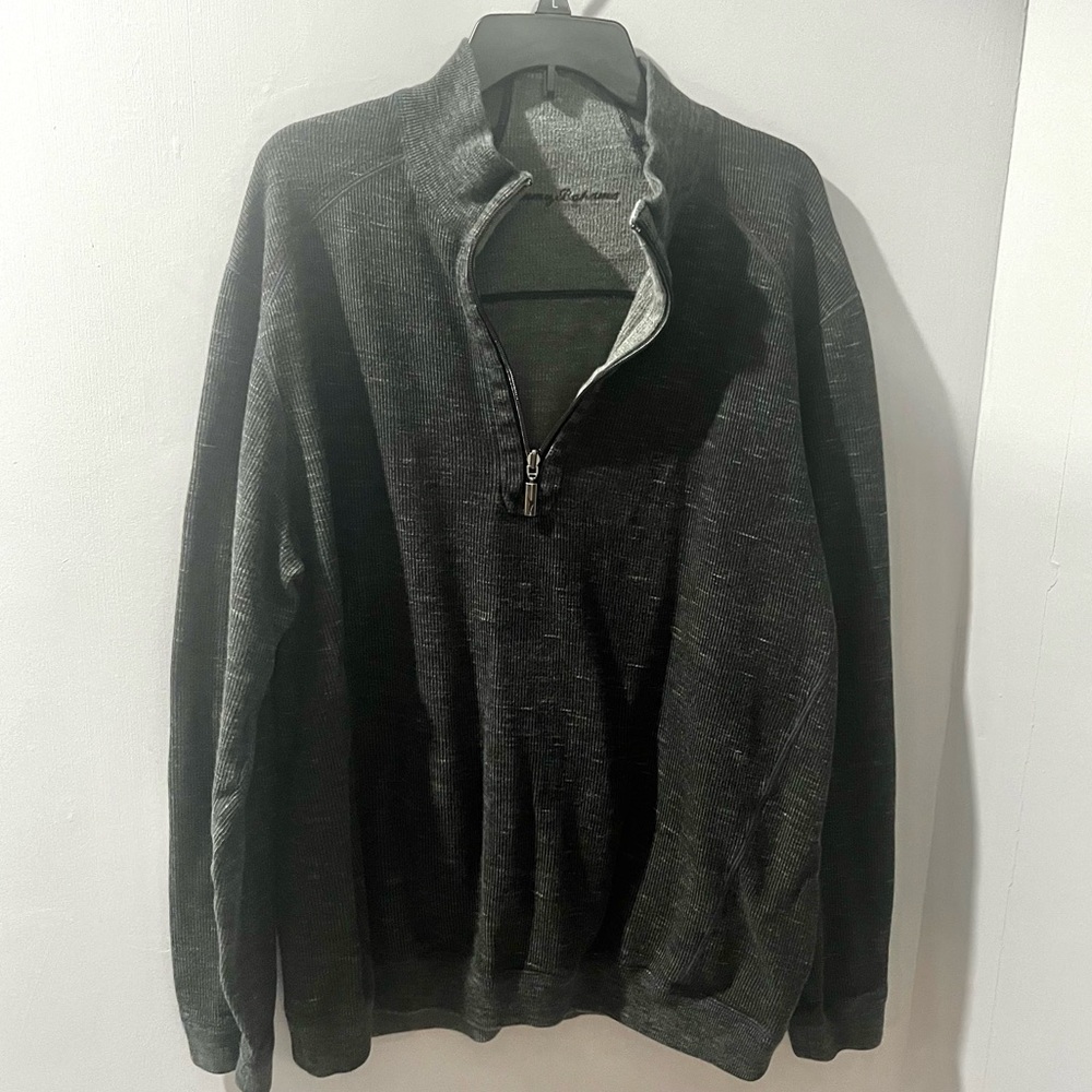 Tommy Bahama reversible pullover